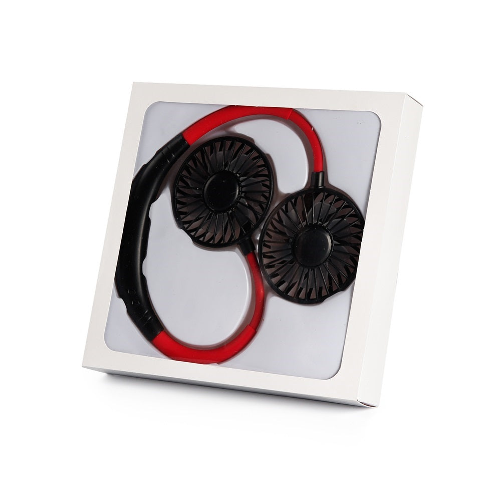 Mini Neck Fan Portable Hanging Neckband Fan USB Rechargeable