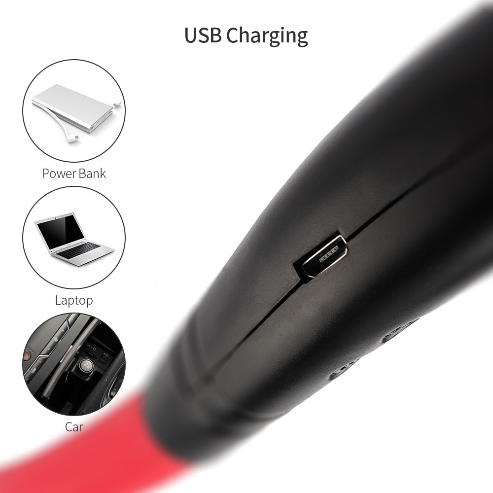Mini Neck Fan Portable Hanging Neckband Fan USB Rechargeable