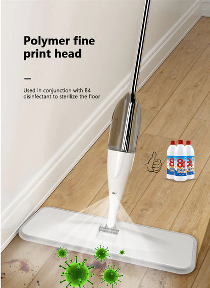 Make Floor Cleaning a breeze with the 360 Rotation Flat Mop