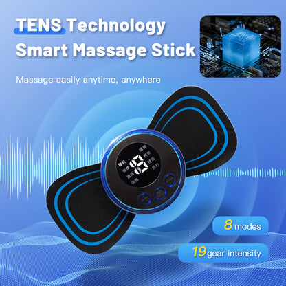 Relieve Your Neck Pain with EMS Neck Massager Gel Pads.