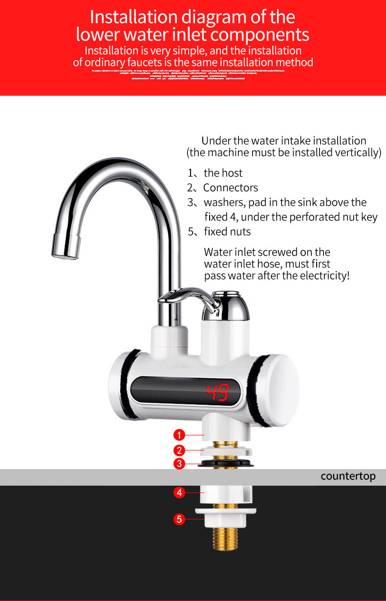 Electric Heating Water Tap