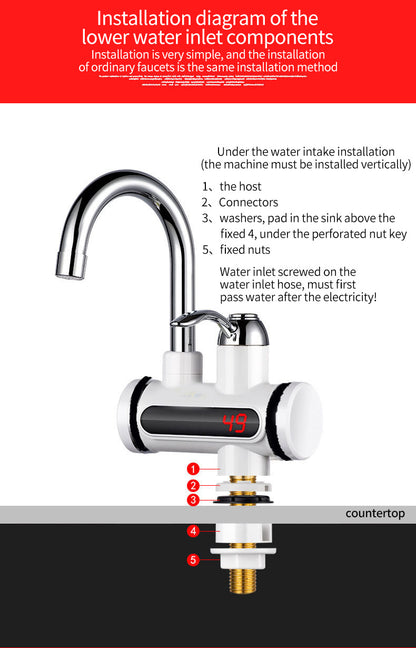 Electric Heating Water Tap