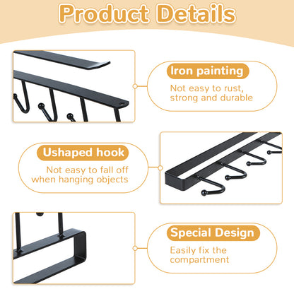 Add Style and Function to Your Life with Iron 6 Hooks