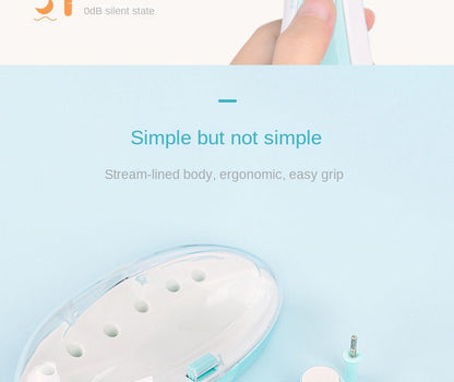 Trim nails safely with the Electric Nail Clipper – Baby Nail Clipper Set
