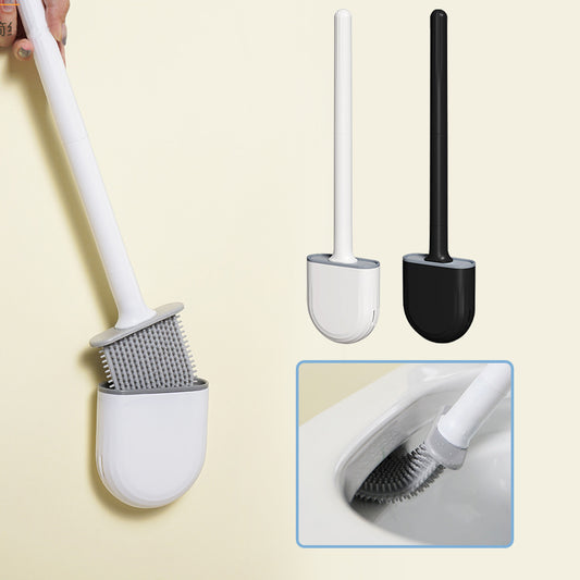 Easy To Clean, Flexible, Durable and Soft - Wall Mounted Toilet Brush