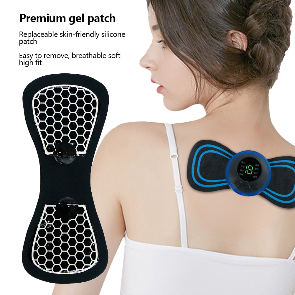 Relieve Your Neck Pain with EMS Neck Massager Gel Pads.