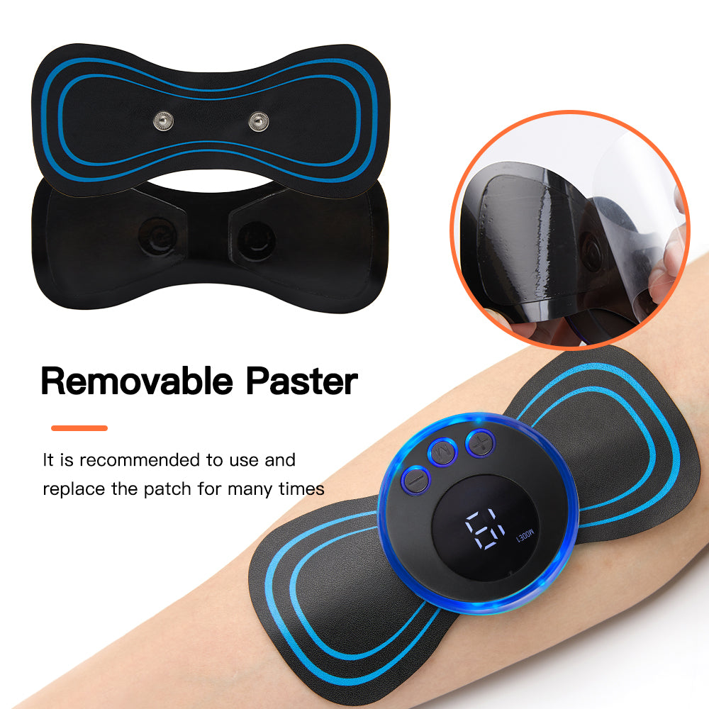 Relieve Your Neck Pain with EMS Neck Massager Gel Pads.