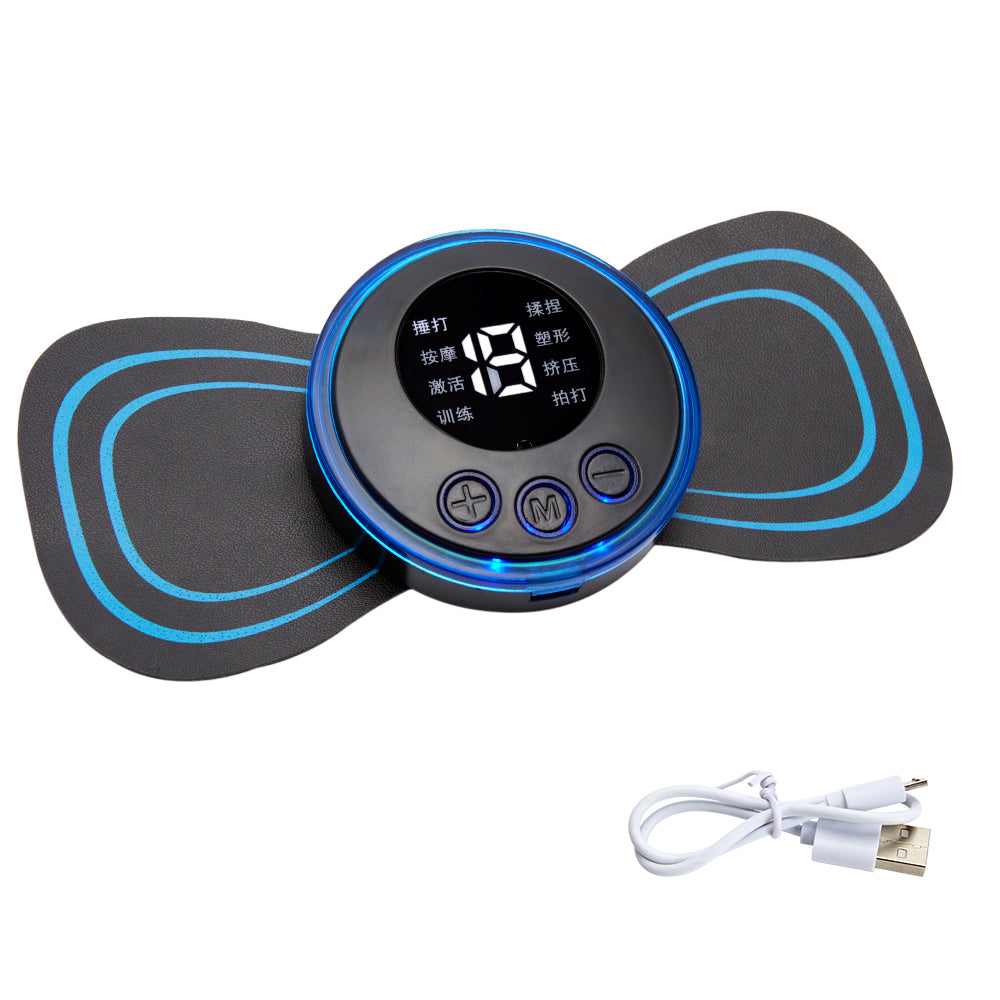 Relieve Your Neck Pain with EMS Neck Massager Gel Pads.