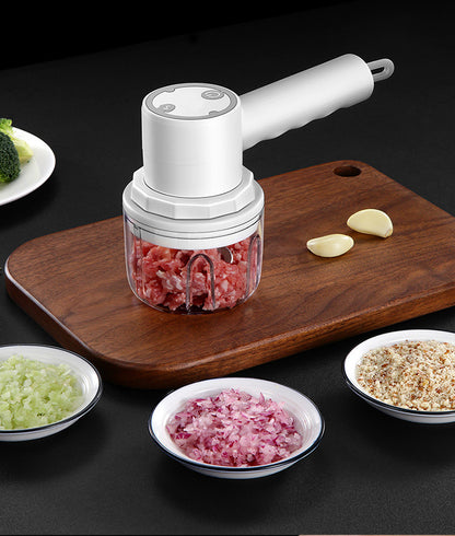 The Best Way to Save Time in the Kitchen? With the Wireless Electric Egg and Grinder Mixer!