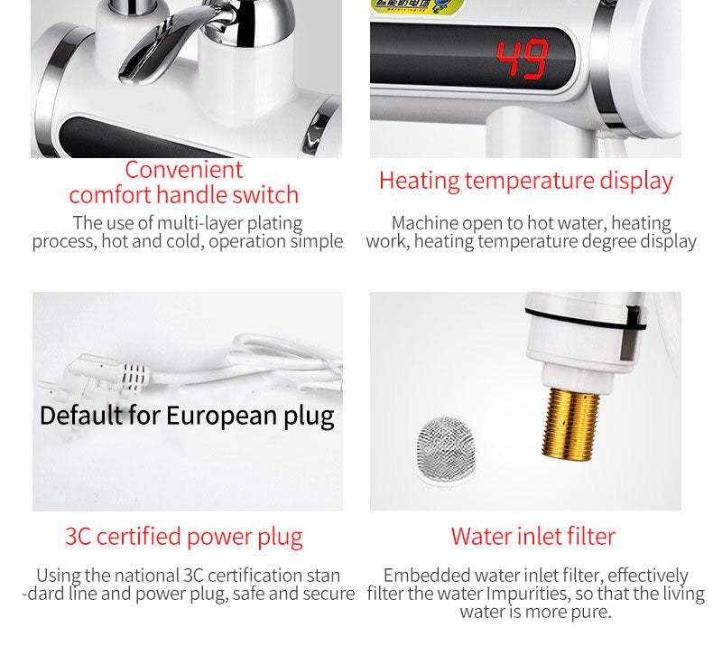 Electric Heating Water Tap