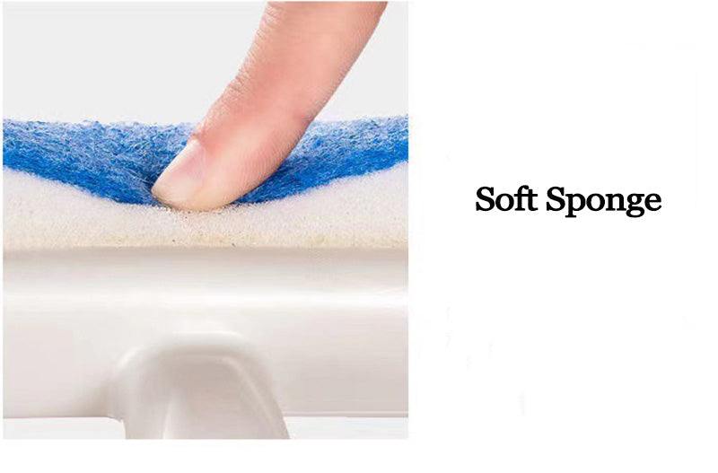 2-in-1 Glass Wiper Soap Cleaner | Squeegee + Brush