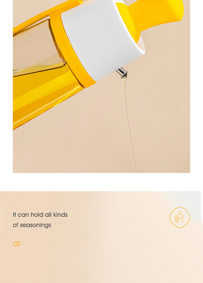 Keep Your Kitchen Clean with the 2 In 1 Glass Olive Oil Dispenser.