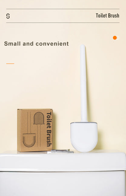 Easy To Clean, Flexible, Durable and Soft - Wall Mounted Toilet Brush