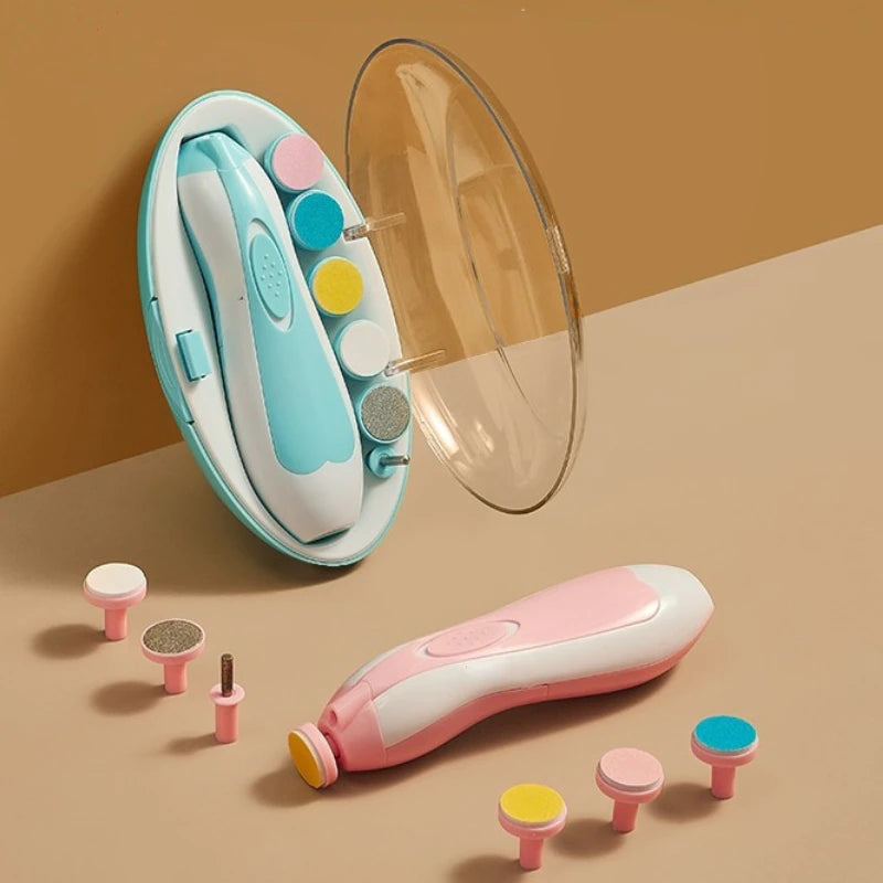 Trim nails safely with the Electric Nail Clipper – Baby Nail Clipper Set