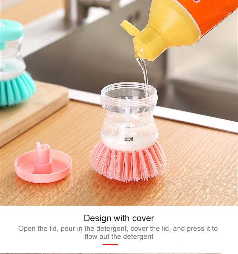 Keep Your Kitchen Looking Fresh With These Pot Dish Bowl Cleaning Brushes