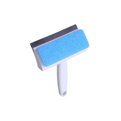 2-in-1 Glass Wiper Soap Cleaner | Squeegee + Brush