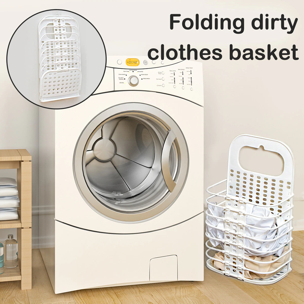 Get Organized with Household Folding Bucket.