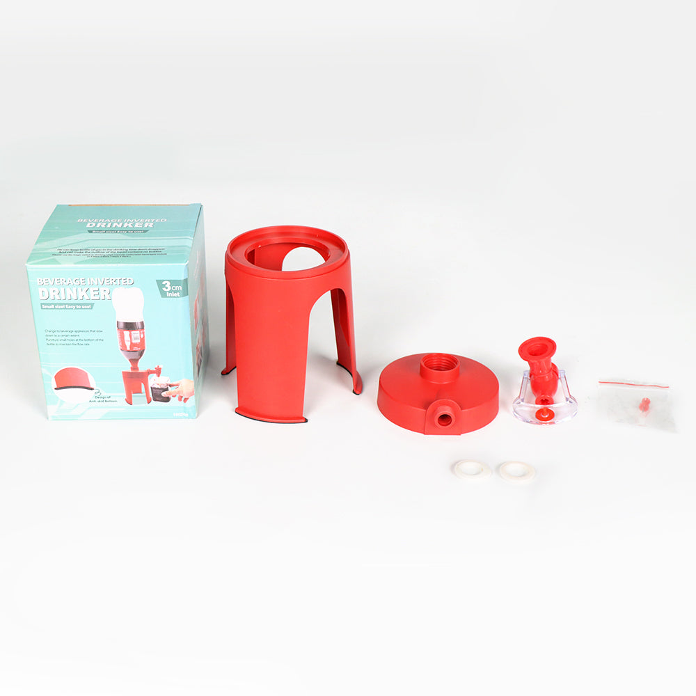 This Soda Coke Bottle Upside Down Drinking Dispenser is perfect for a fun weekend!