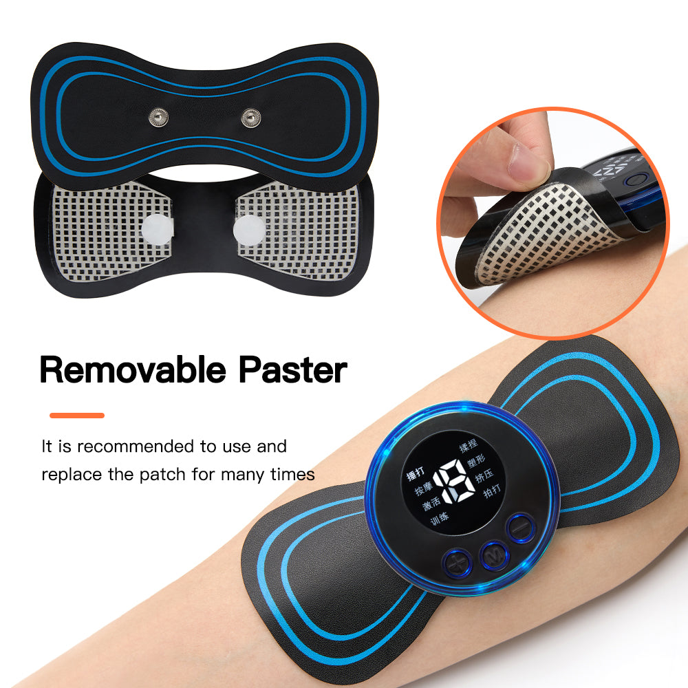 Relieve Your Neck Pain with EMS Neck Massager Gel Pads.