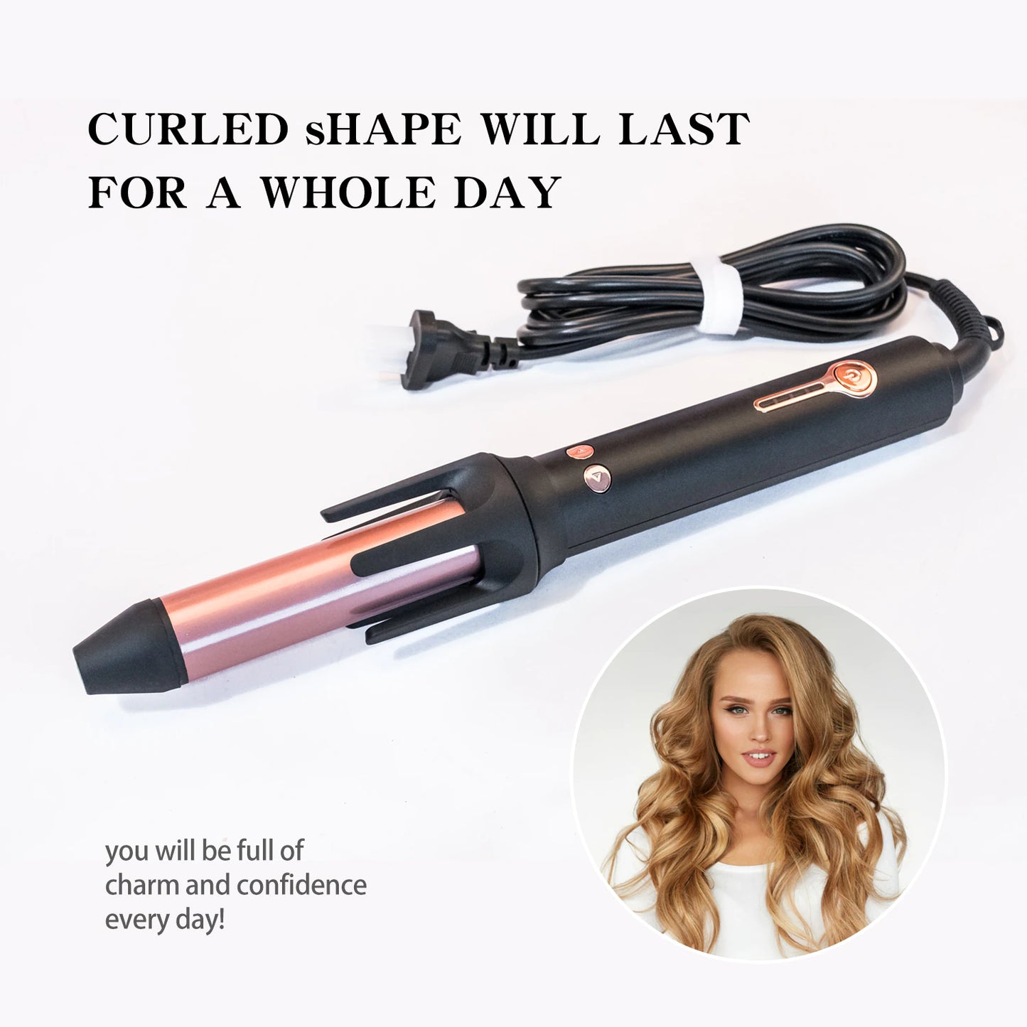 The Automatic Hair Curling Stick - a must-have for any curler