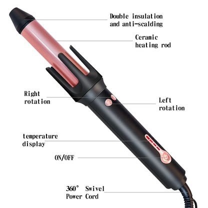 The Automatic Hair Curling Stick - a must-have for any curler