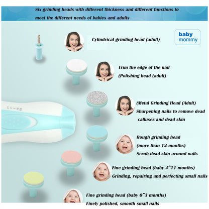 Trim nails safely with the Electric Nail Clipper – Baby Nail Clipper Set