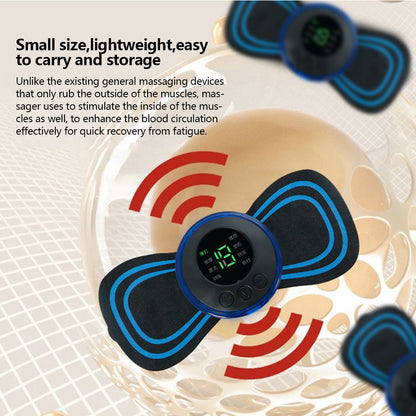 Relieve Your Neck Pain with EMS Neck Massager Gel Pads.