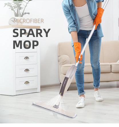 Make Floor Cleaning a breeze with the 360 Rotation Flat Mop