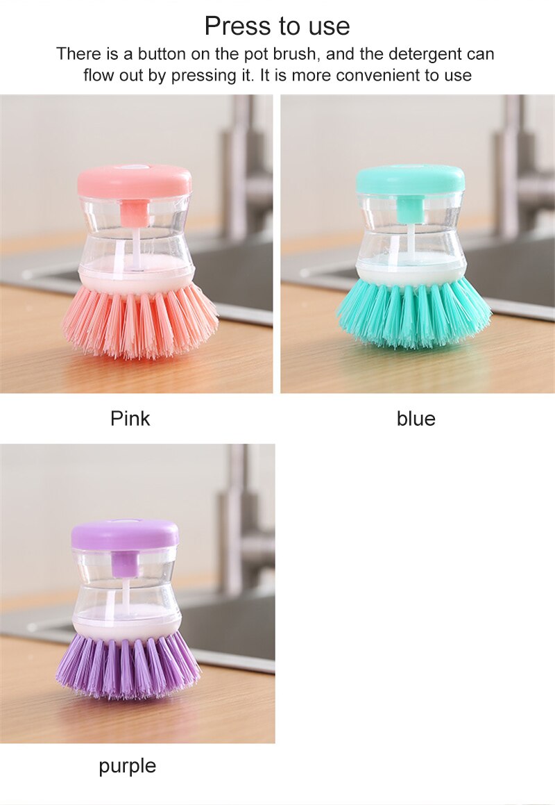 Keep Your Kitchen Looking Fresh With These Pot Dish Bowl Cleaning Brushes