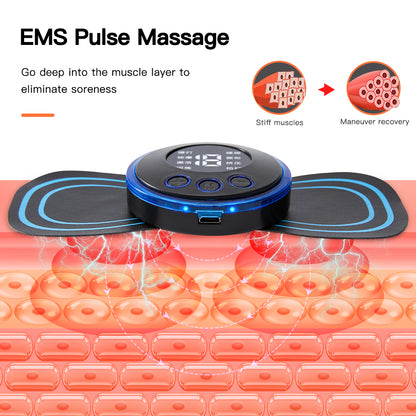 Relieve Your Neck Pain with EMS Neck Massager Gel Pads.