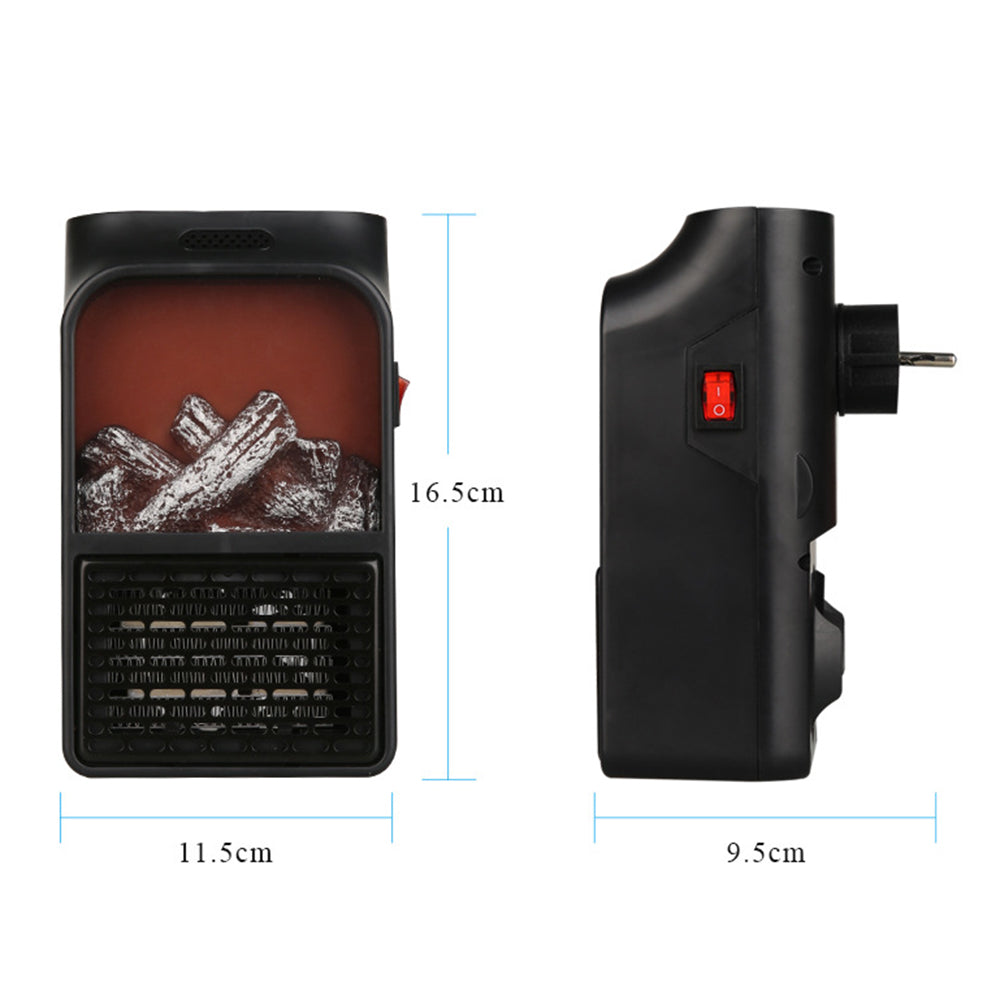 Keep That Home Sweet Home Warmer | Mini ElectricWall-outlet Flame Heater