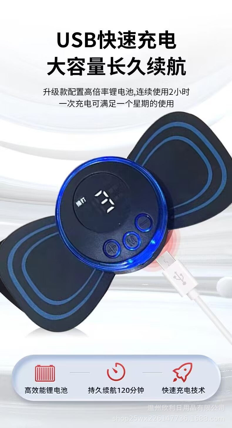 Relieve Your Neck Pain with EMS Neck Massager Gel Pads.