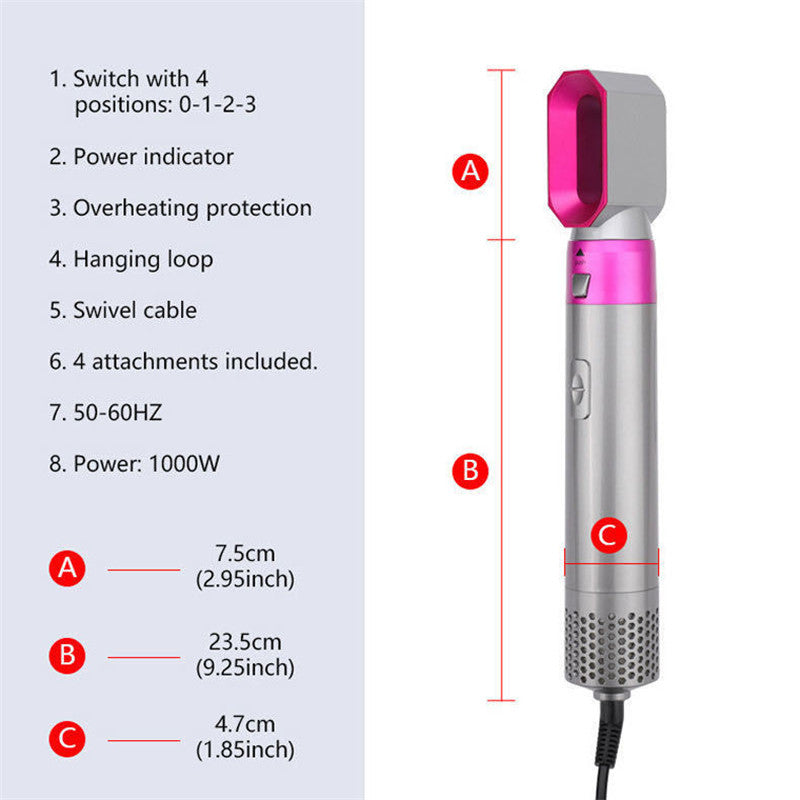 Get Your Style On Point With This 5-in-1 Hair Dryer