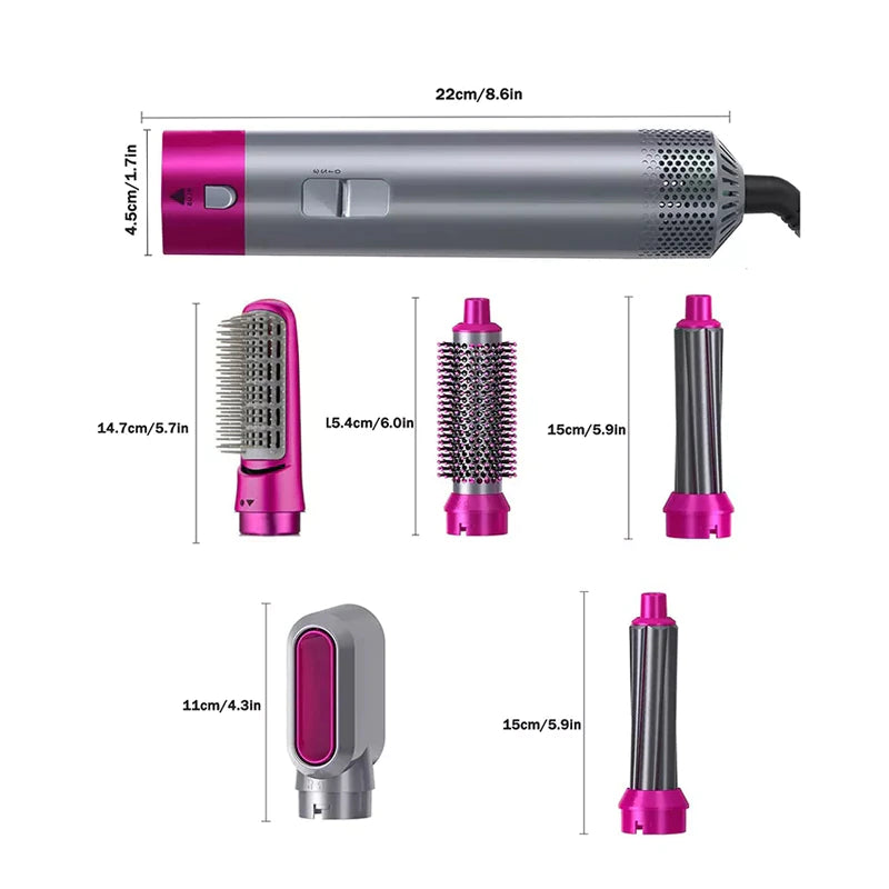 Get Your Style On Point With This 5-in-1 Hair Dryer