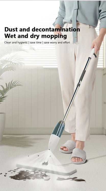 Make Floor Cleaning a breeze with the 360 Rotation Flat Mop