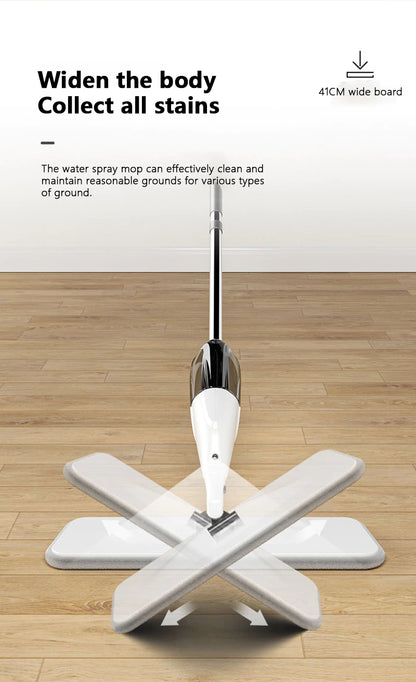 Make Floor Cleaning a breeze with the 360 Rotation Flat Mop