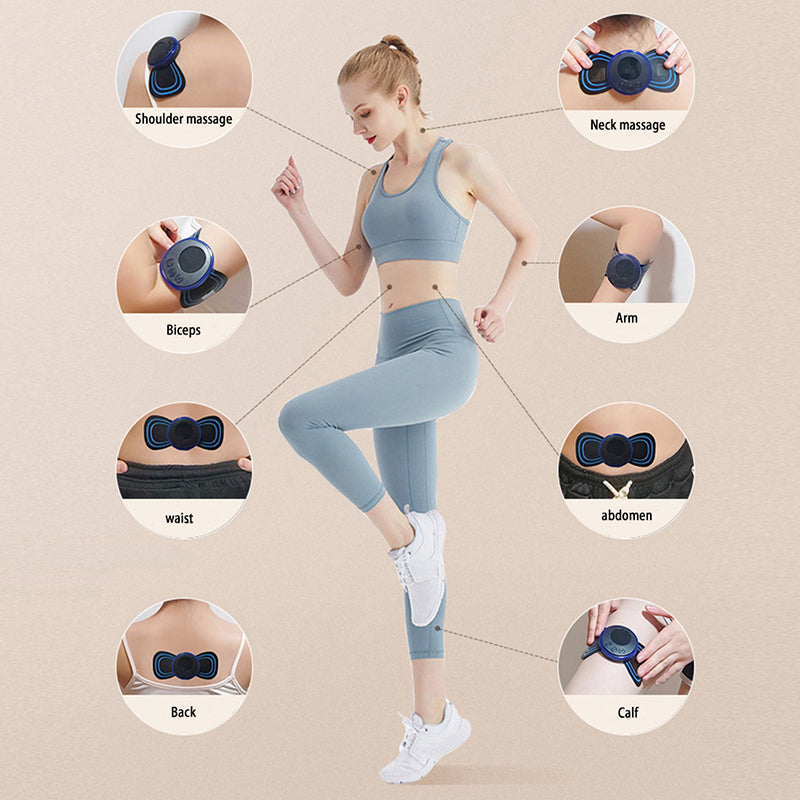Relieve Your Neck Pain with EMS Neck Massager Gel Pads.