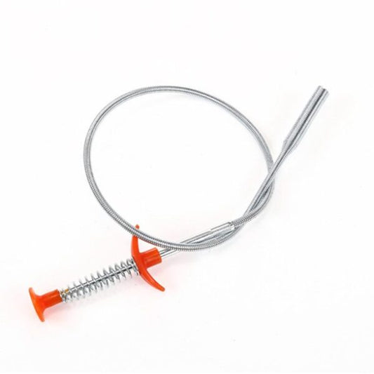 Quick & Easy Way to Clear Your drains | Sewer Dredge Spring Pipe Dredging Flooring Cleaning Tool Household Hair Cleaner
