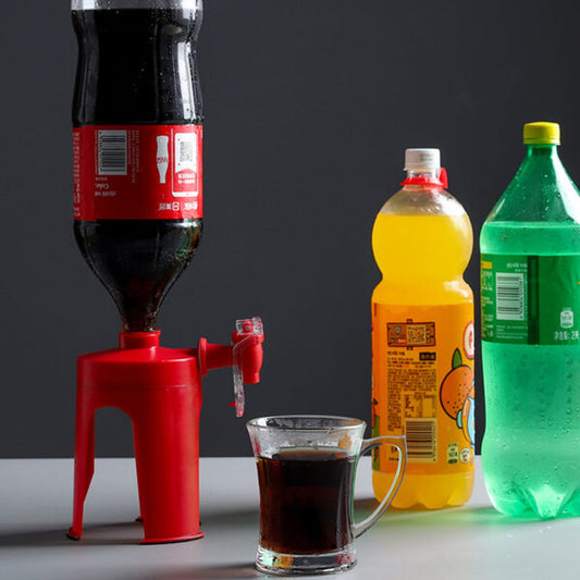 This Soda Coke Bottle Upside Down Drinking Dispenser is perfect for a fun weekend!