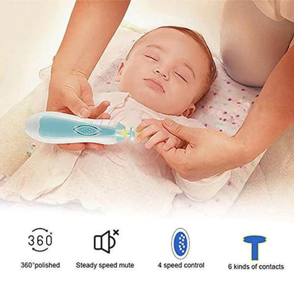 Trim nails safely with the Electric Nail Clipper – Baby Nail Clipper Set